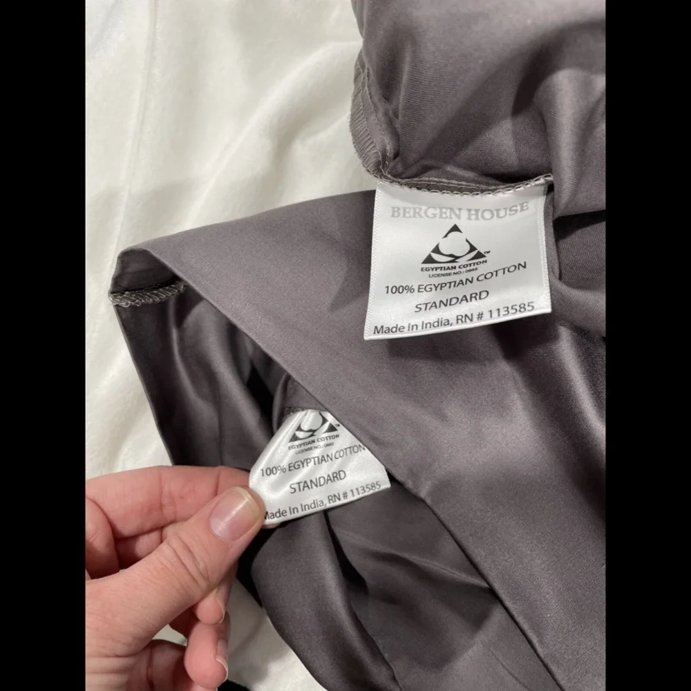 NIB AQ‎ Textiles Bergen 1000 TC (2) Standard Pillow